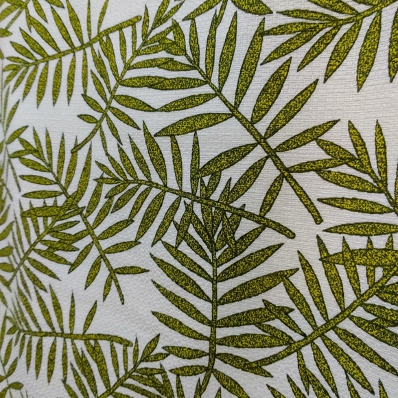 Ann Taylor Tropical Pattern Pencil Skirt - Tropical Leaf Skirt Waist 29.5 - Picture 6 of 8